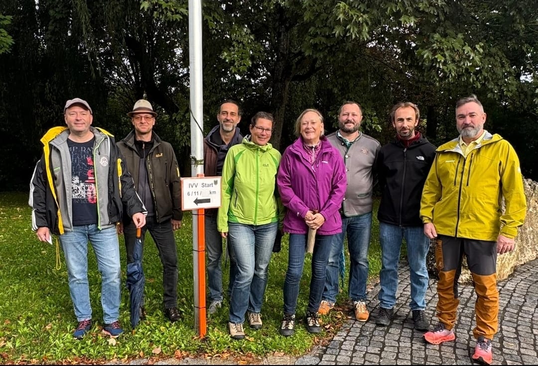 Teilnahme an den Wandertagen in Gro&szlig;mehring 11 km