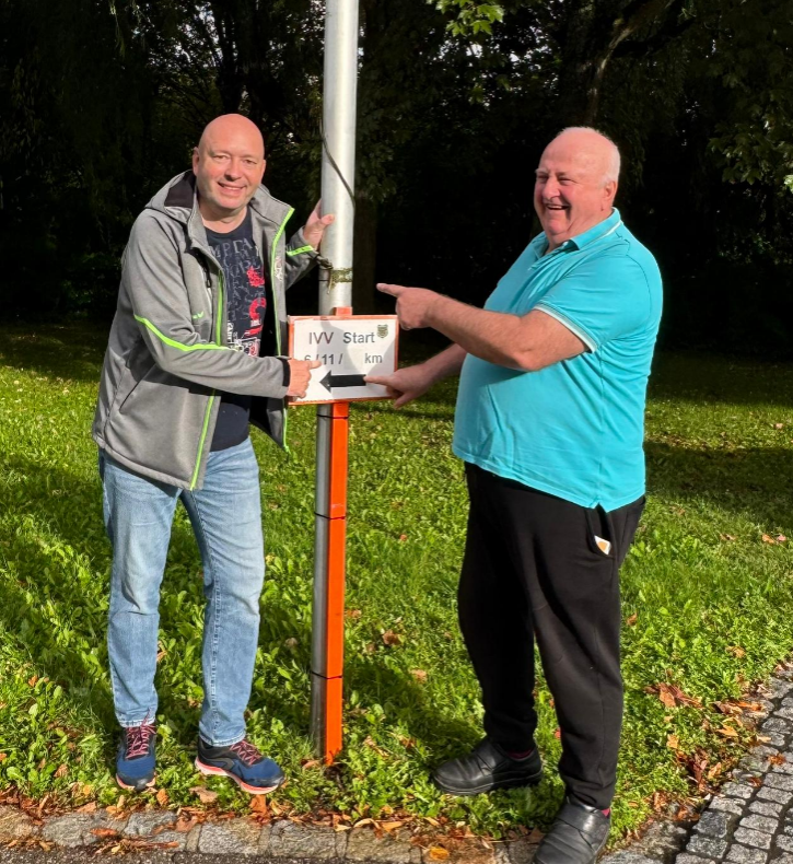 Wanderung mit Wanderverein Gro&szlig;mehring Schirmherr